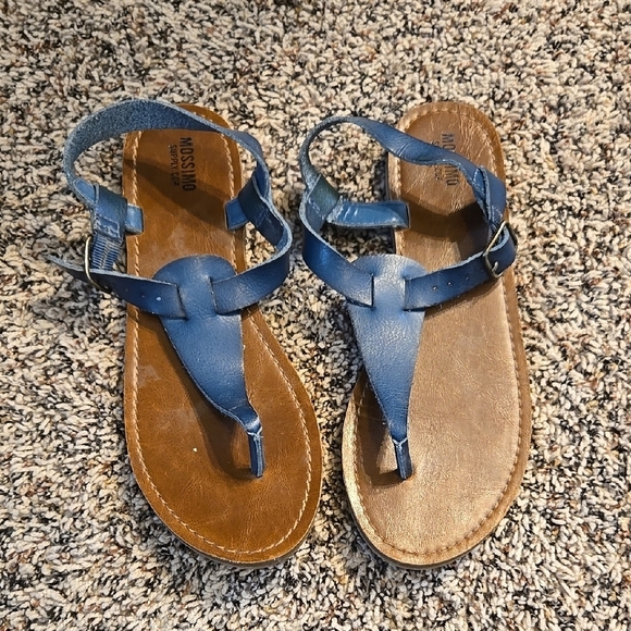 Mossimo Supply Co. Women's Blue Sandals - Picture 1 of 3